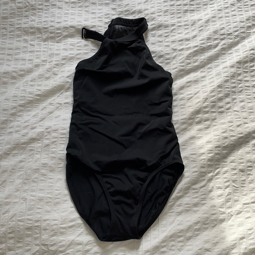 Balera Black High neck Bodysuit